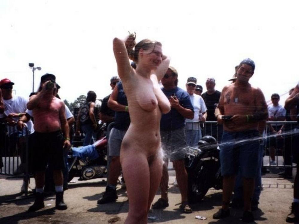 15P Wild Girlfriends getting naked in public 62