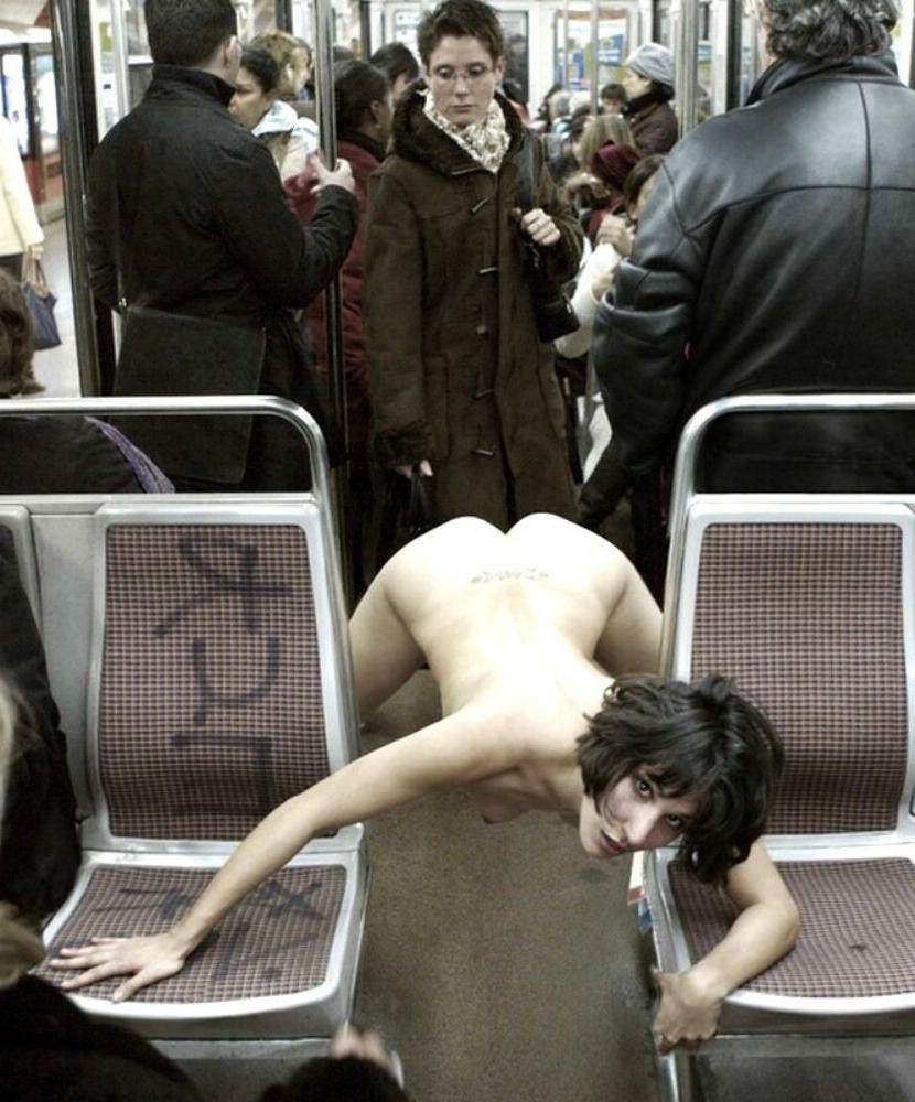 15P Wild Girlfriends getting naked in public 10