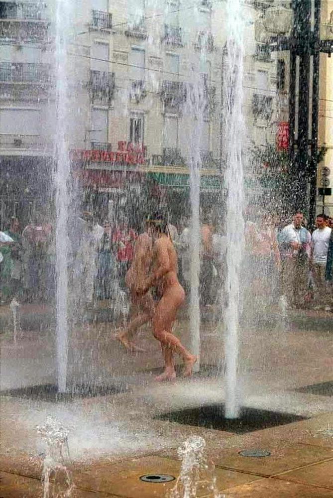 15P Wild Girlfriends getting naked in public 74