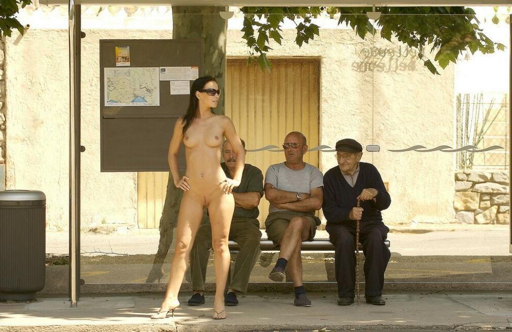 15P Wild Girlfriends getting naked in public 48
