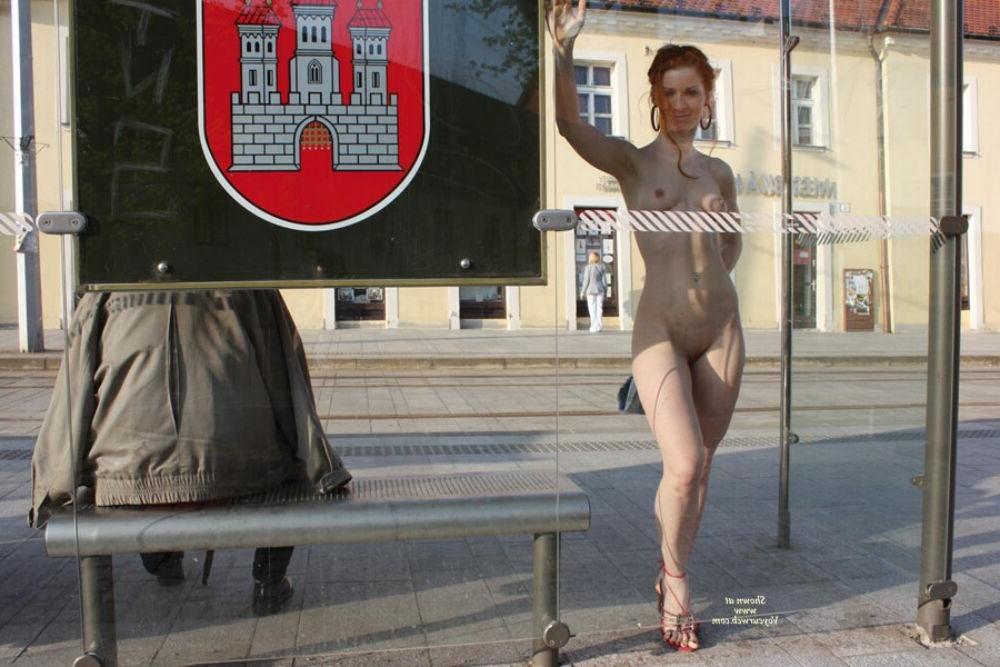 15P Wild Girlfriends getting naked in public 48