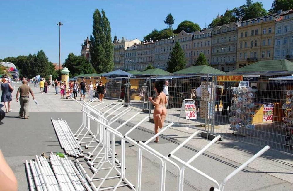 15P Wild Girlfriends getting naked in public 45