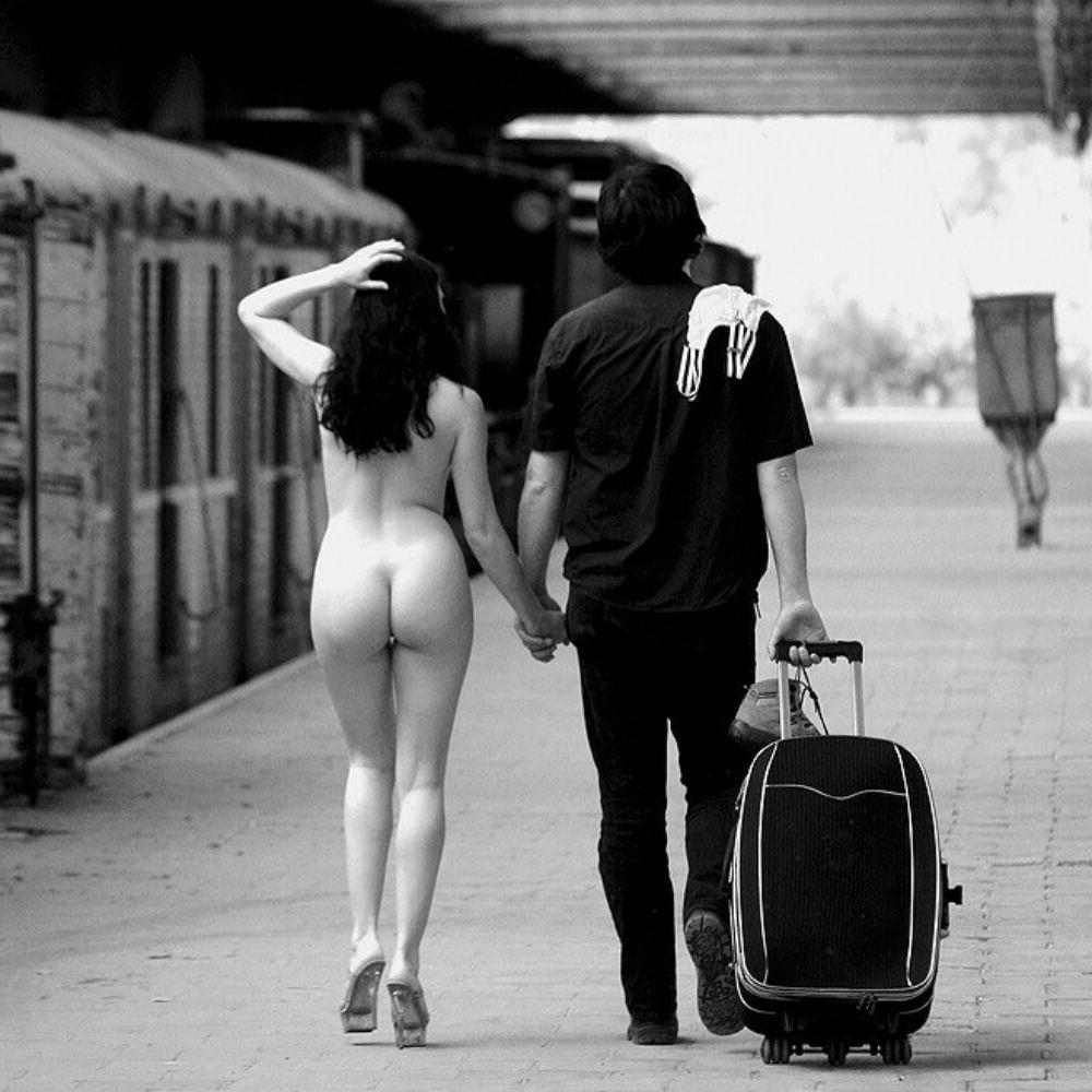 15P Wild Girlfriends getting naked in public 63
