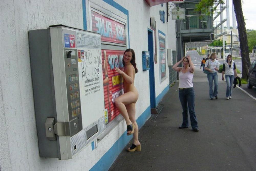 15P Wild Girlfriends getting naked in public 63