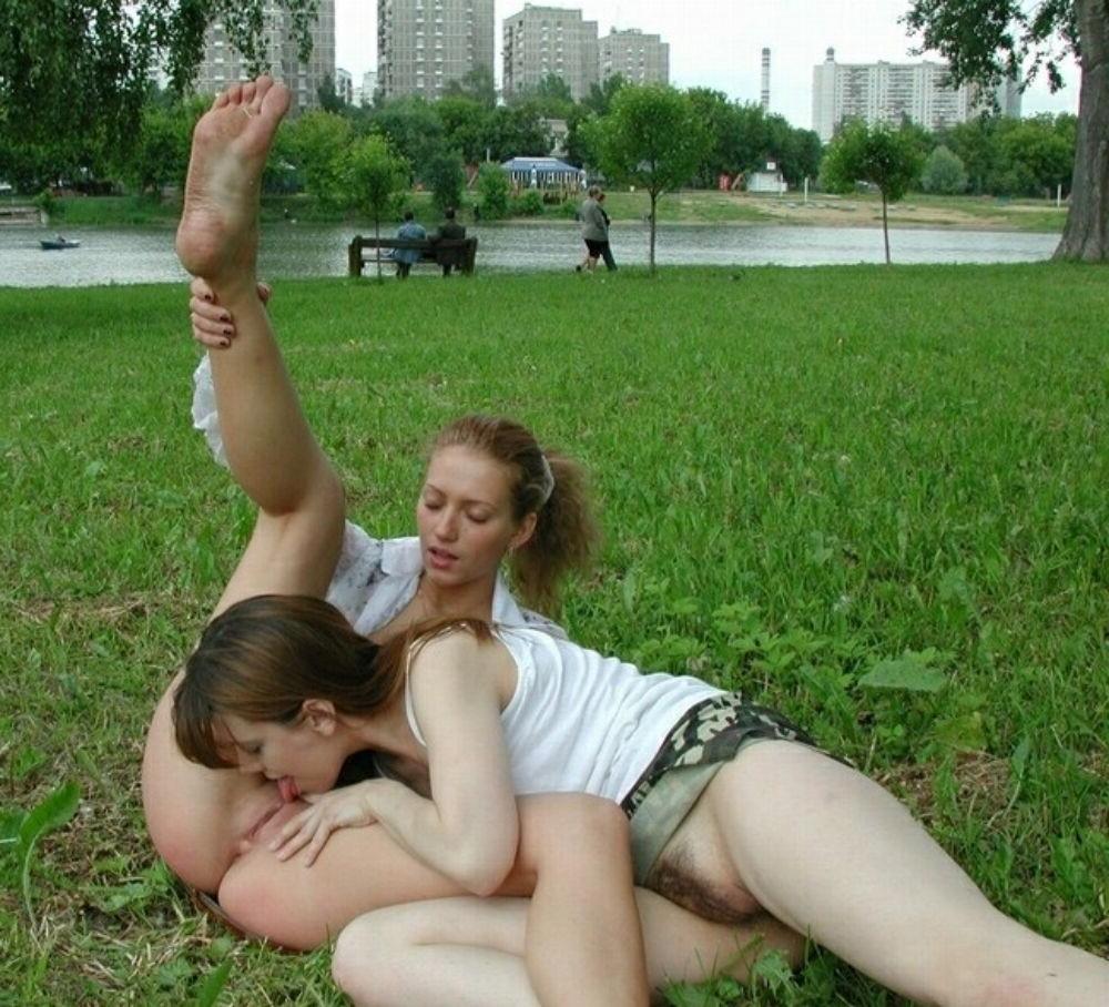 15P Wild Girlfriends getting naked in public 23
