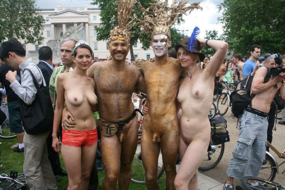 15P Wild Girlfriends getting naked in public 23