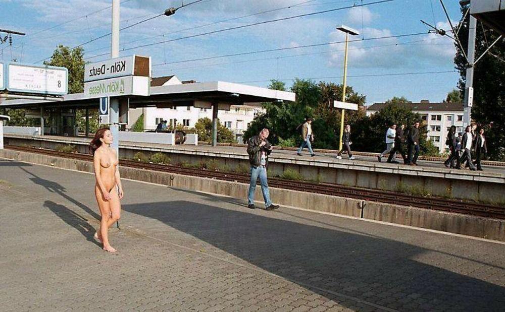 15P Wild Girlfriends getting naked in public 21