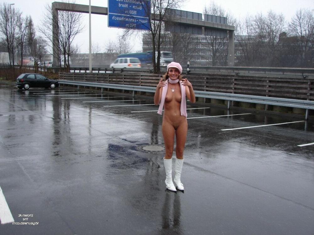 15P Wild Girlfriends getting naked in public 66