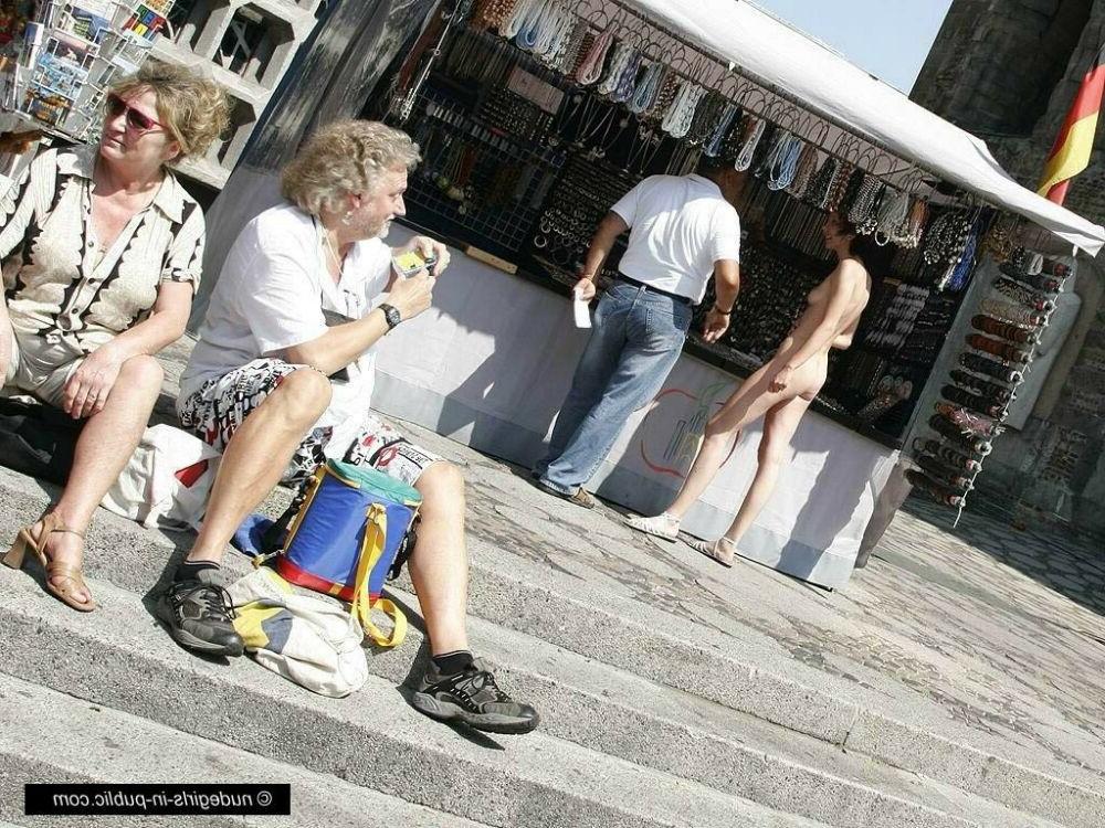 15P Wild Girlfriends getting naked in public 11