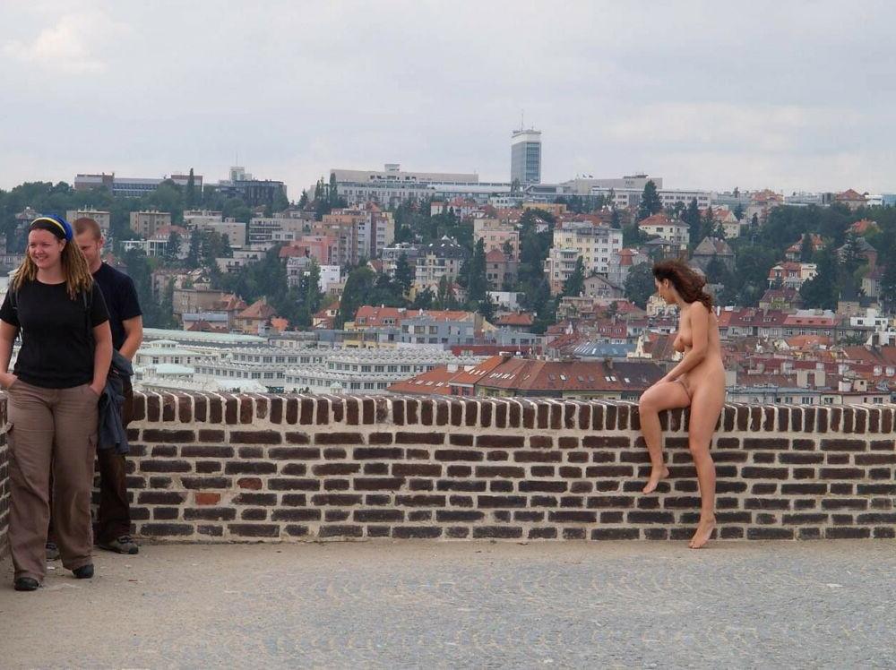 15P Wild Girlfriends getting naked in public 5