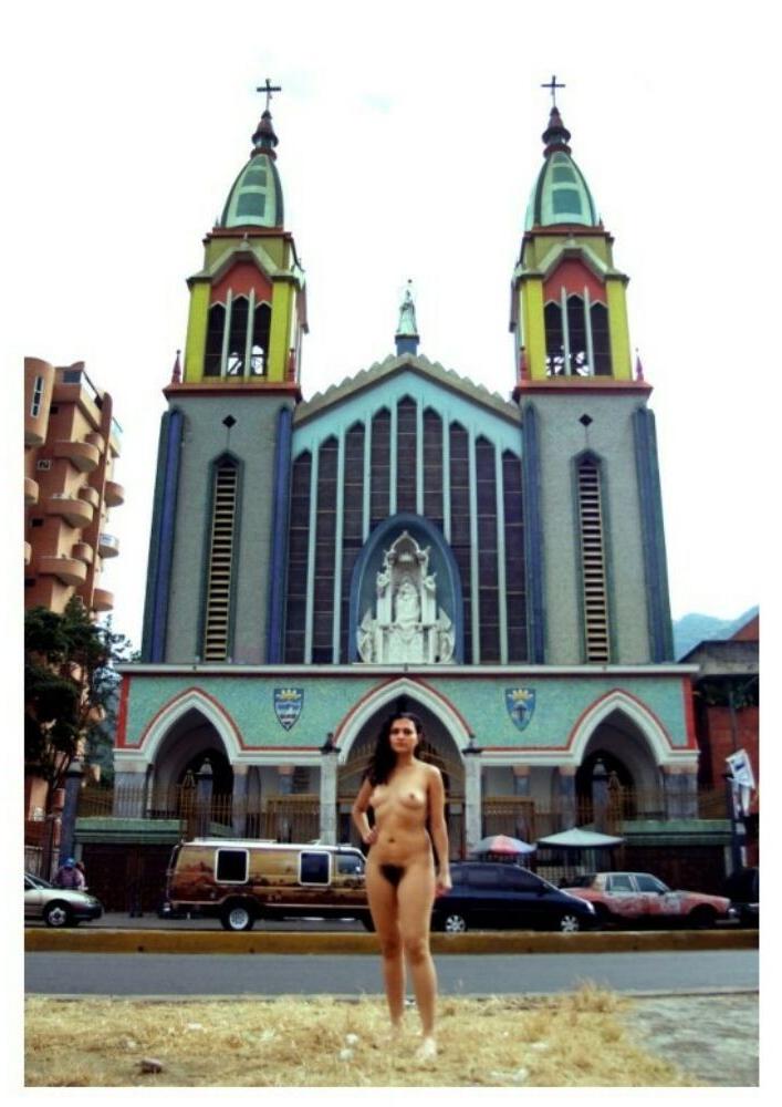 15P Wild Girlfriends getting naked in public 1