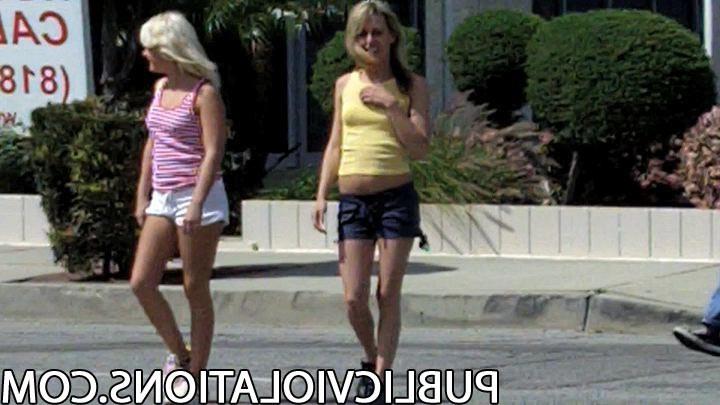 15P Cute Girls Get Their Shorts Pulled Down In Public