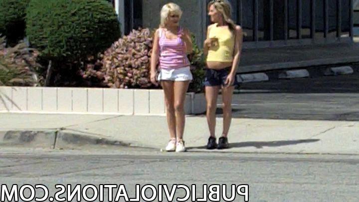 15P Cute Girls Get Their Shorts Pulled Down In Public