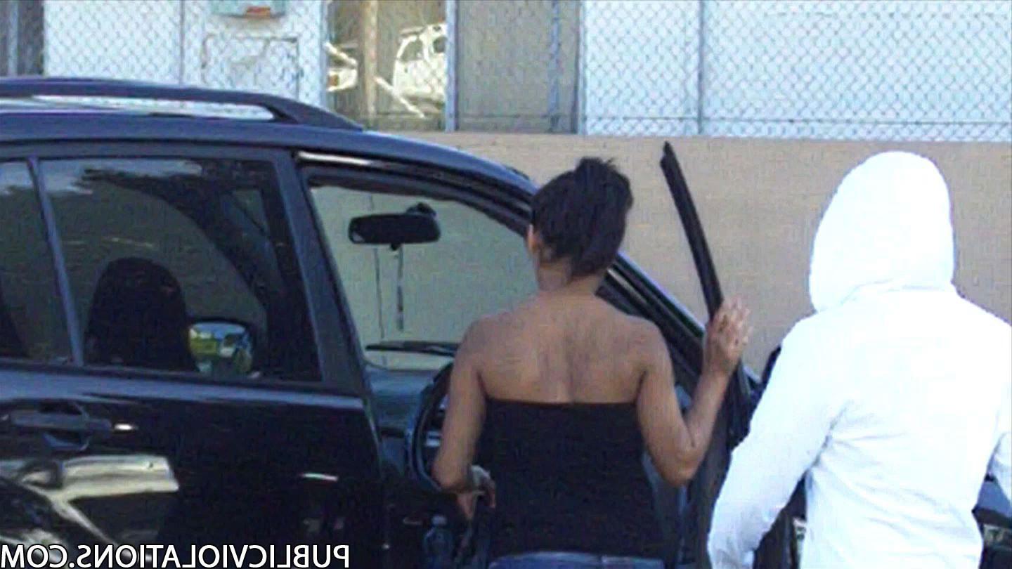 15P Busty Latina Get Her Top Pulled Down In Public