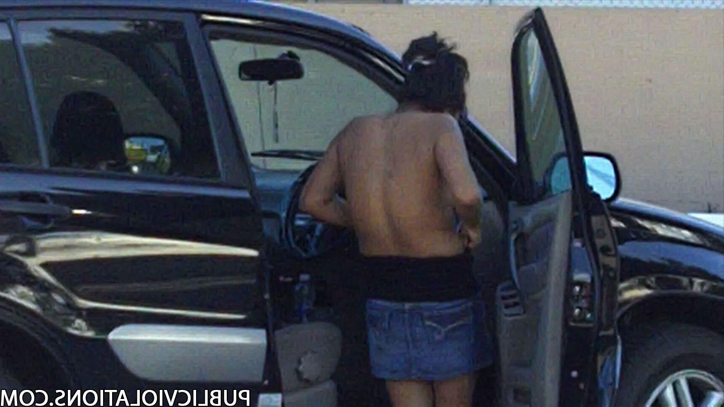 15P Busty Latina Get Her Top Pulled Down In Public
