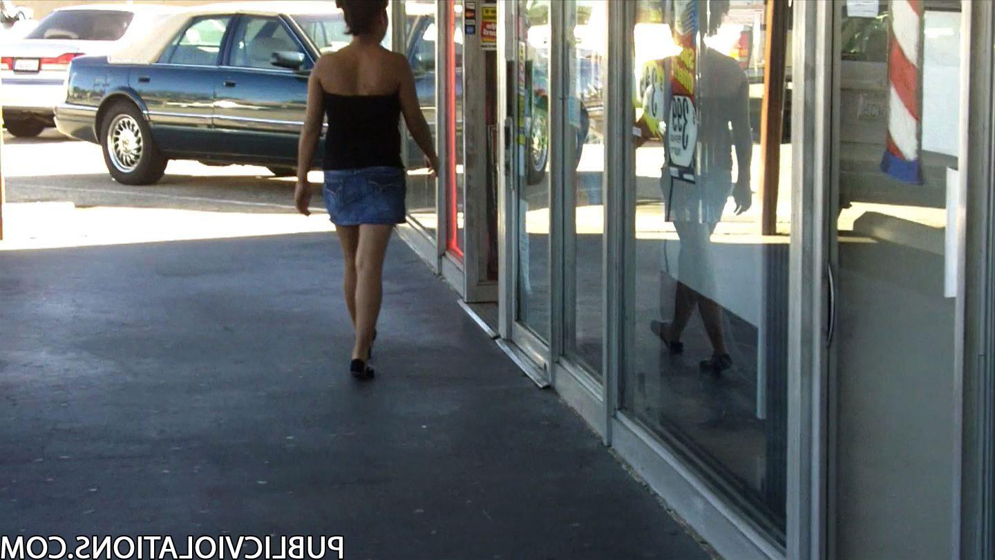 15P Busty Latina Get Her Top Pulled Down In Public