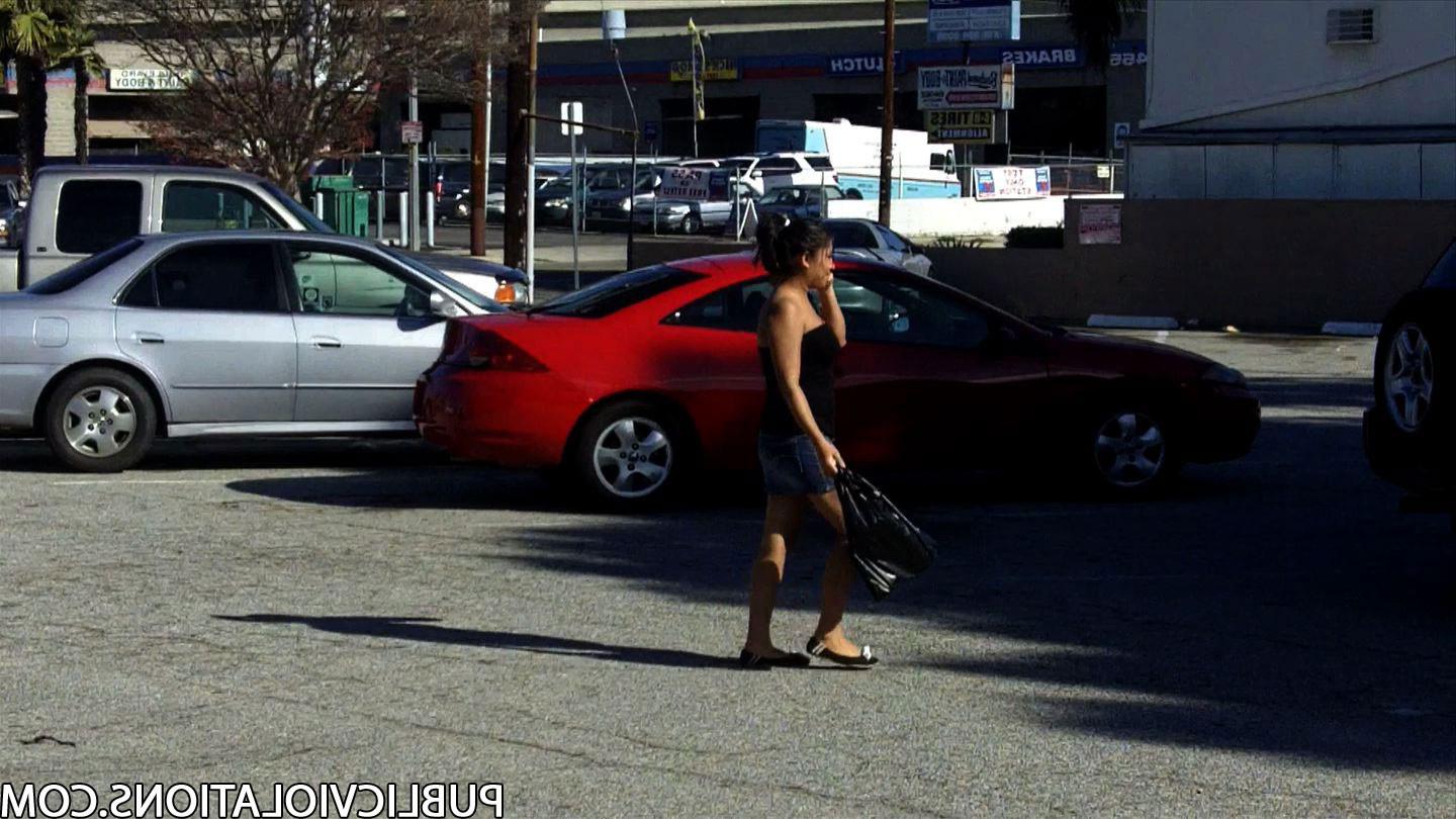 15P Busty Latina Get Her Top Pulled Down In Public
