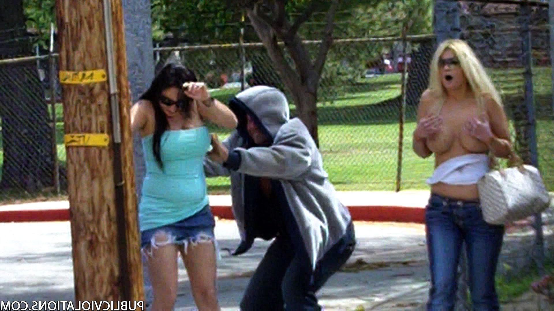 15P Big Boob Girls Get Thier Tops Pulled Down In Public