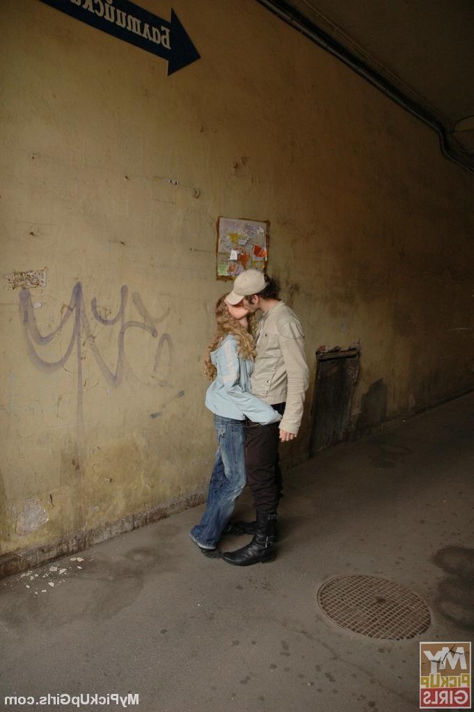 16P Girl gets pickd up and fucked in public