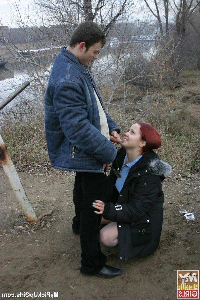16P Girl gets pickd up and fucked in public