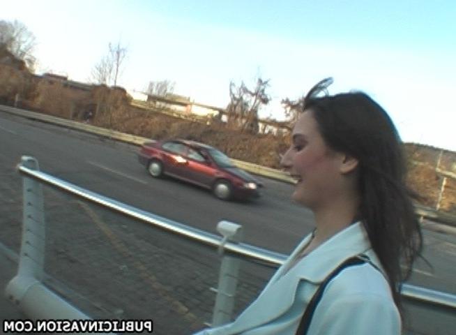 15P chick thats not hot enough to be a star sucks guys in public