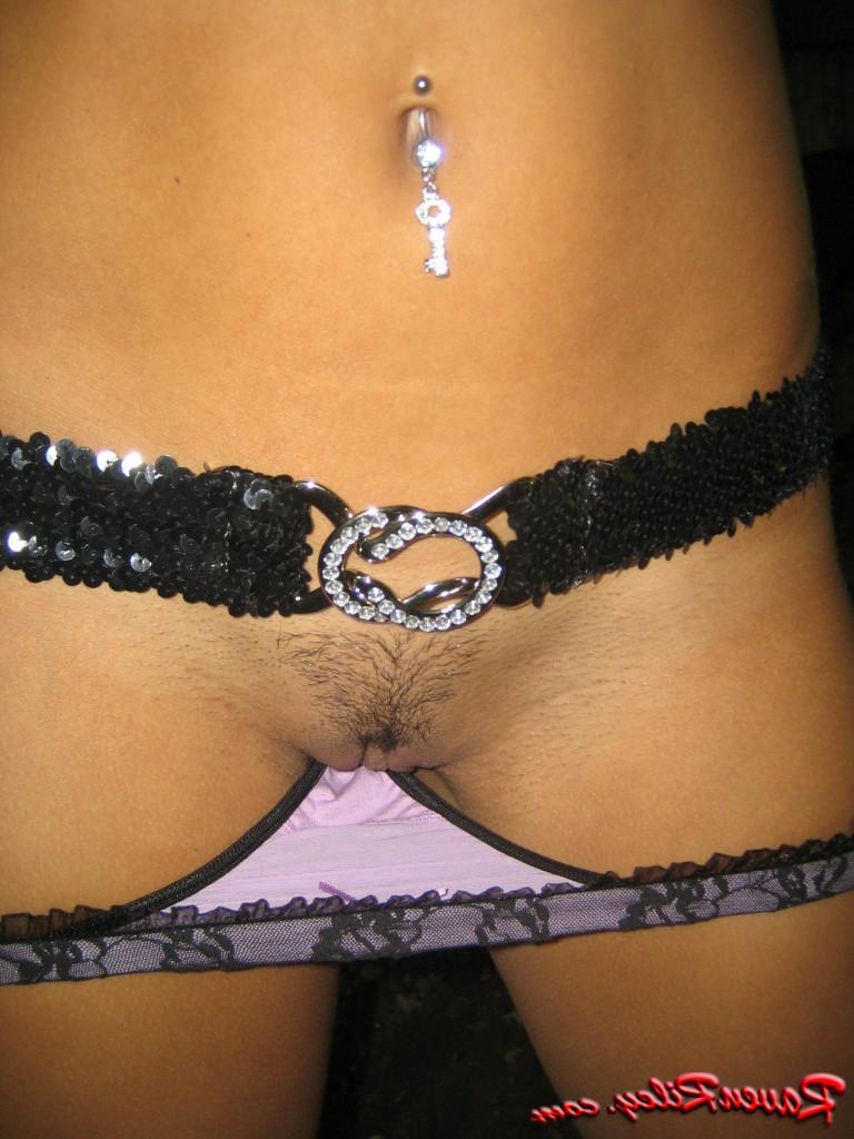 15P Young raven naked under a bridge in public