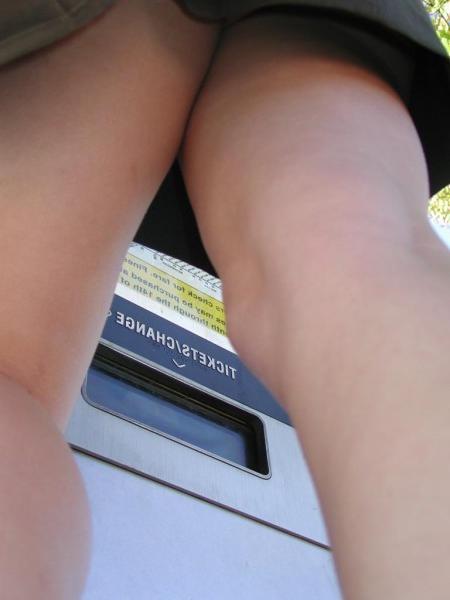16P redhead in public panty upskirt peeks
