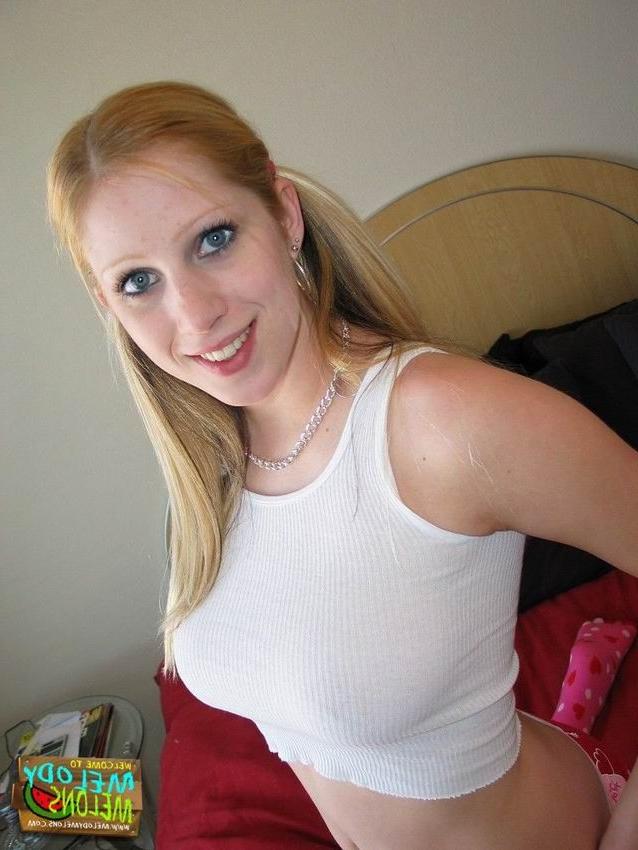 16P cute redhead teen with pigtails and big tits