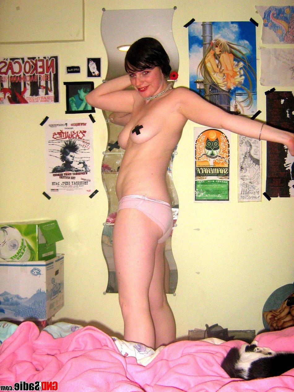 16P Alt punk girl Sadie nipple stickers