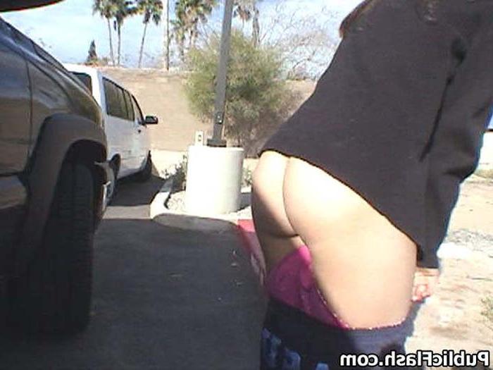 16P Mini Tit College Chick Talked Into Public Flashing on Street
