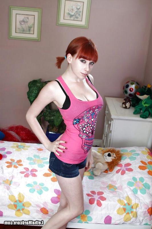 15P Redheaded Teen Stuffed With Cock