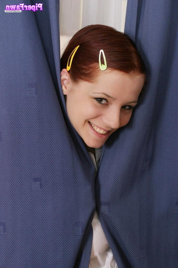 16P Busty redhead teen schoolgirl