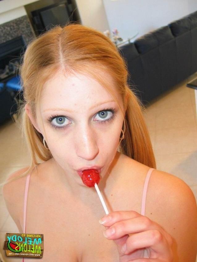 16P busty redhead teen with pigtails
