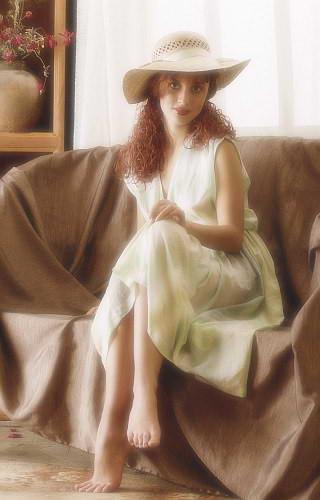 21P Redhead classy dressup spread