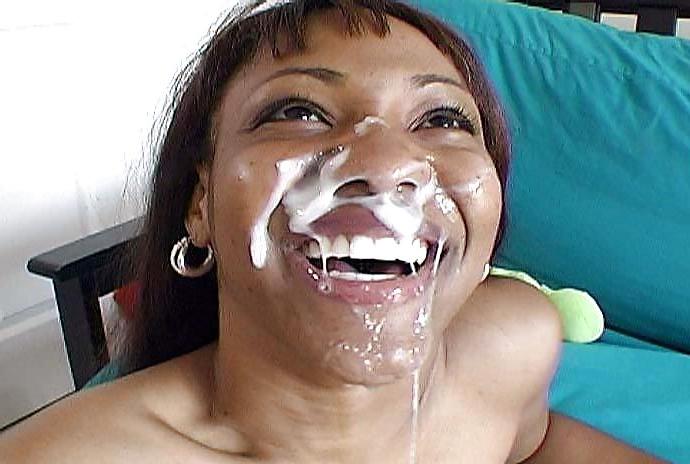 25P BLACK SLUTS LOVES FACIALS 2