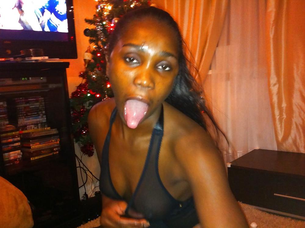 25P BLACK SLUTS LOVES FACIALS 2