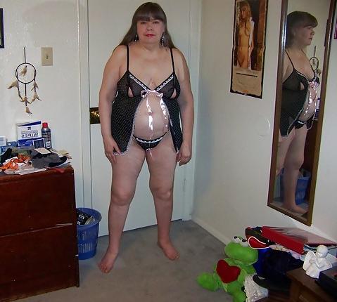 25P Canday Sue 60 year old Oma BBW  jackin' granny III