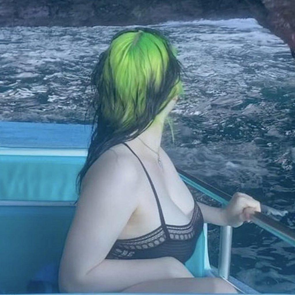 4P Billie Eilish Cleavage
