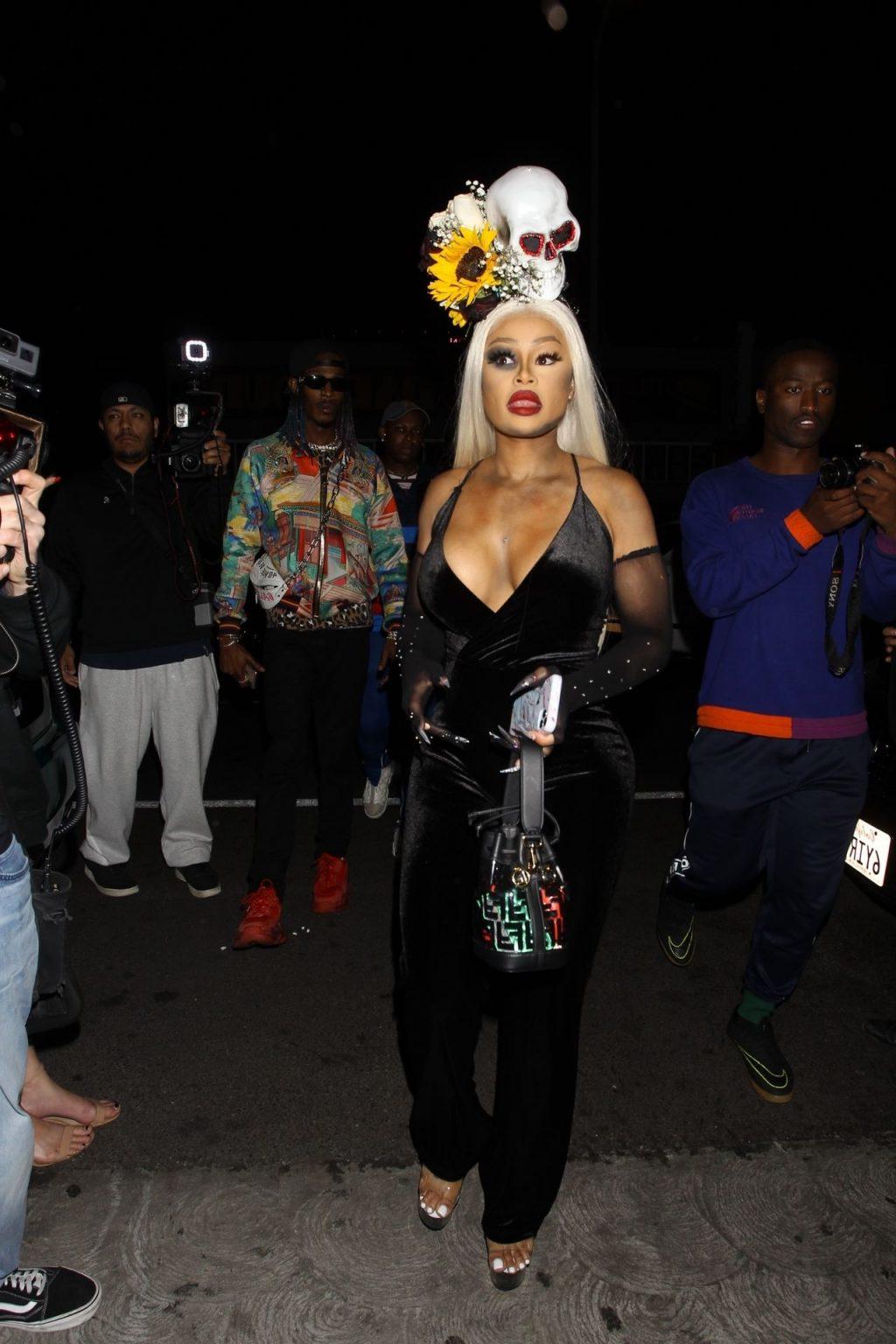 5P Blac Chyna Cleavage