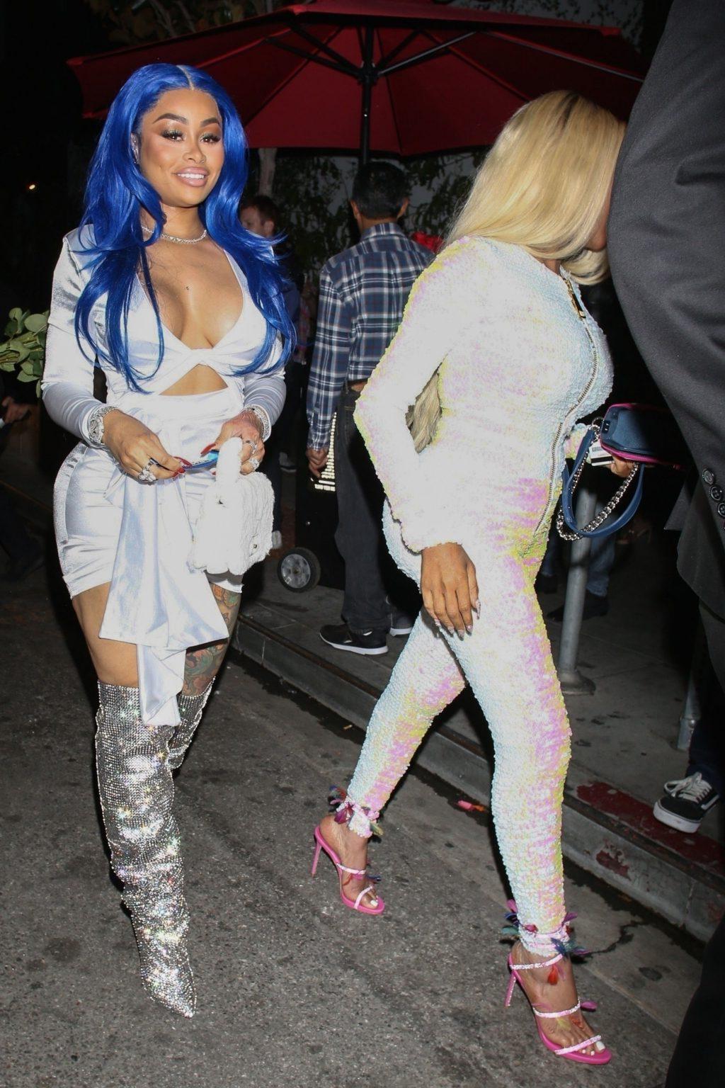 25P Blac Chyna Cleavage