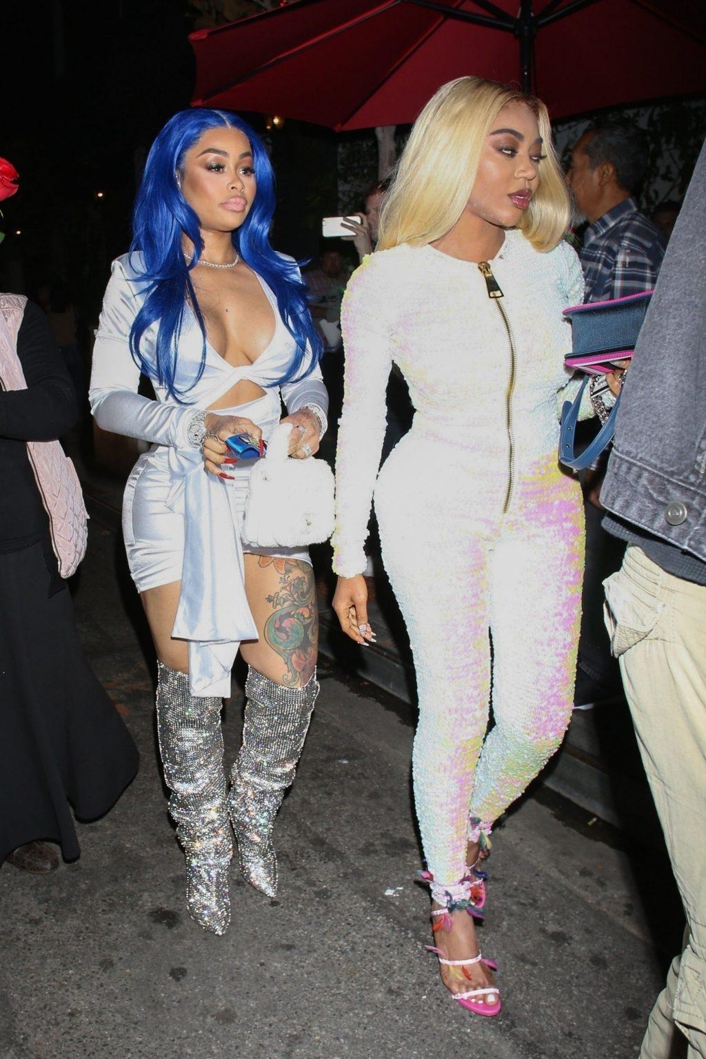 25P Blac Chyna Cleavage