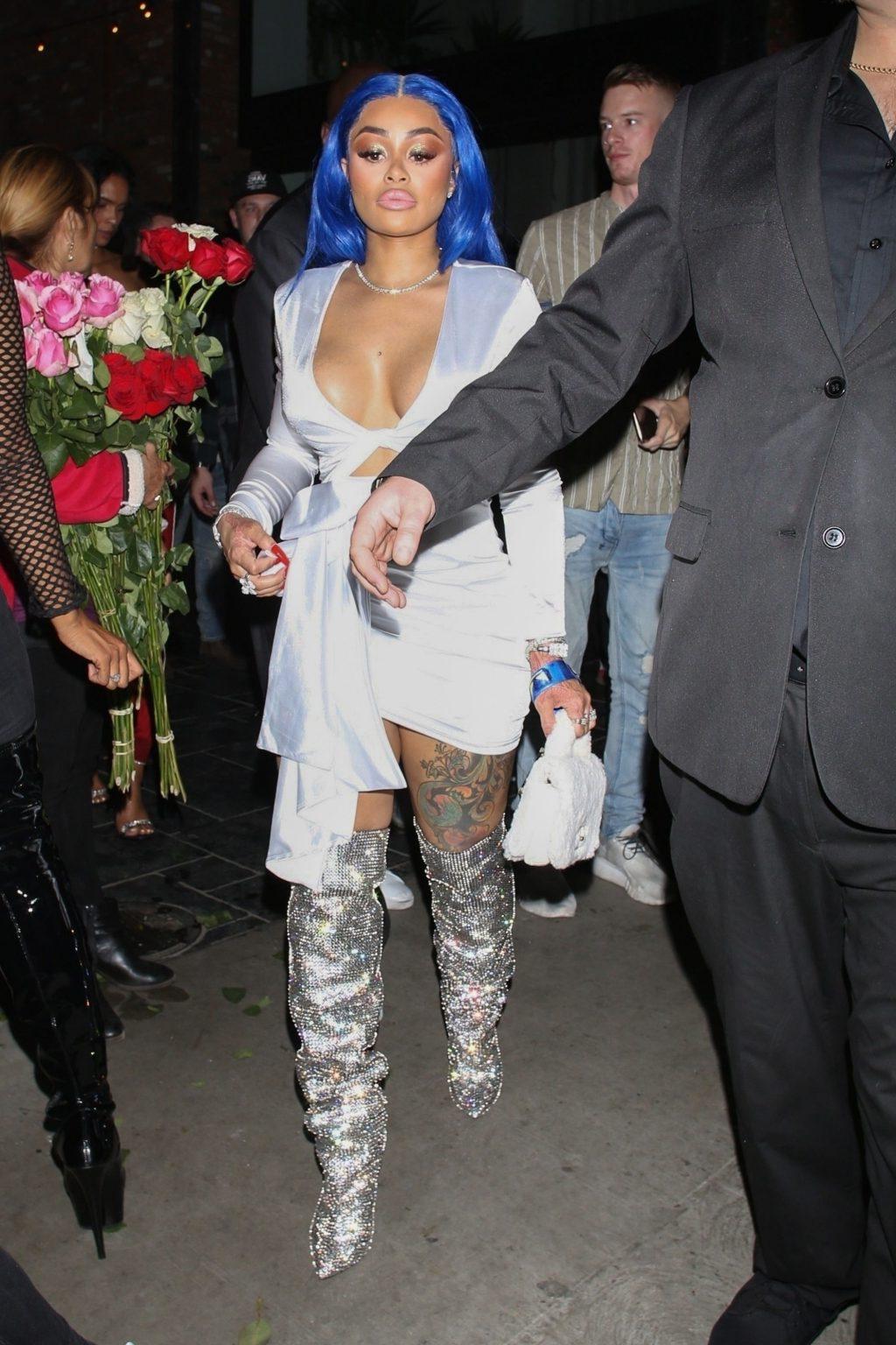 25P Blac Chyna Cleavage