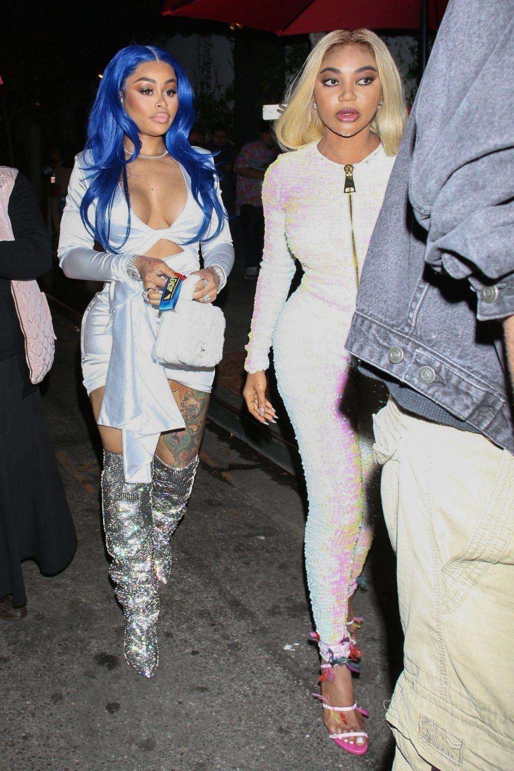 25P Blac Chyna Cleavage