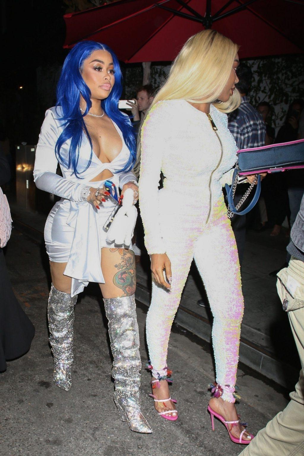 25P Blac Chyna Cleavage