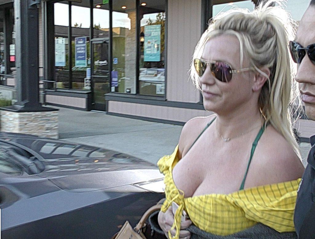 4P Britney Spears Cleavage