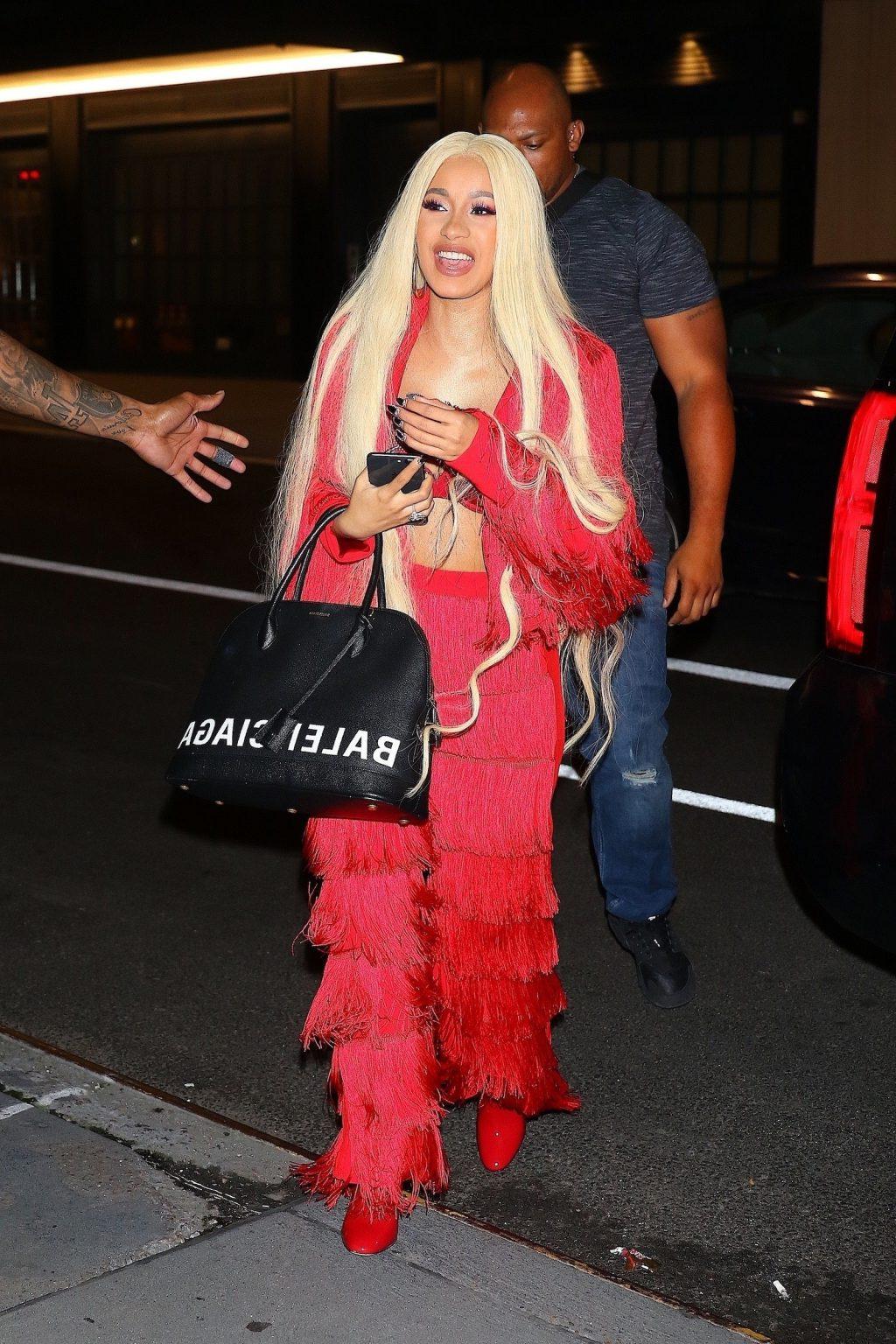 24P Cardi B Cleavage
