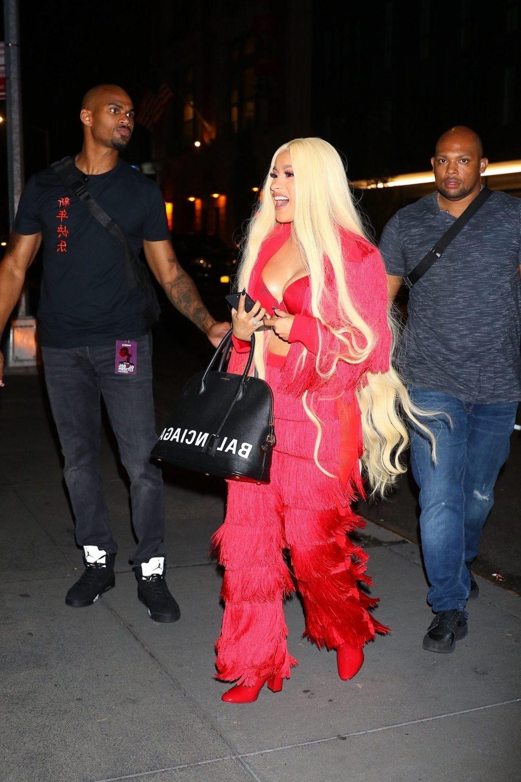 24P Cardi B Cleavage