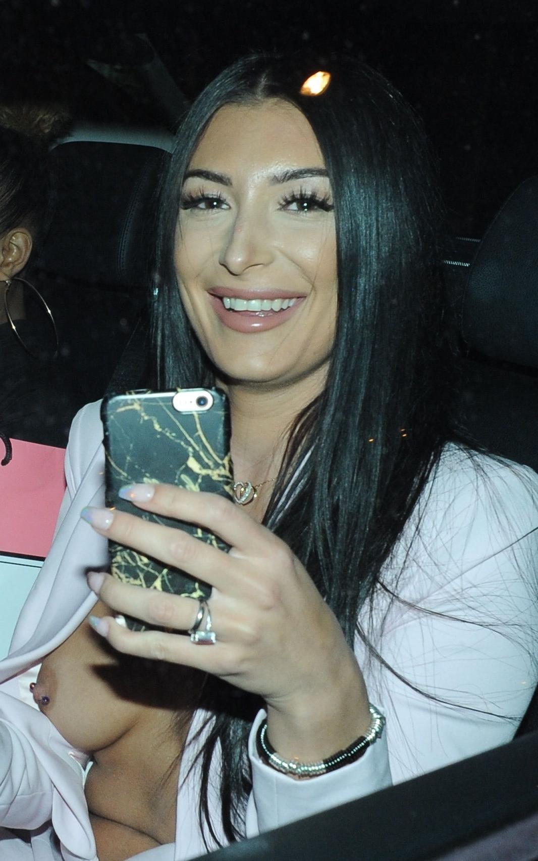 18P Erin Budina Nip Slip