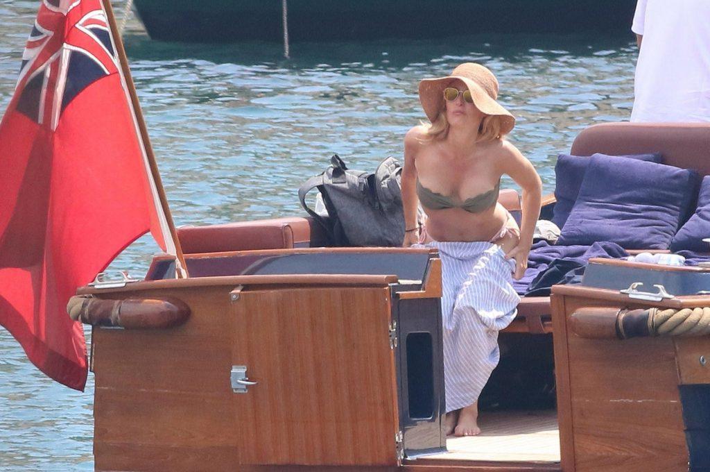 6P Gillian Anderson Nip Slip