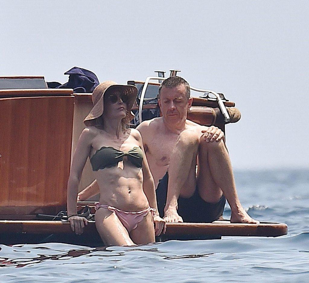 6P Gillian Anderson Nip Slip